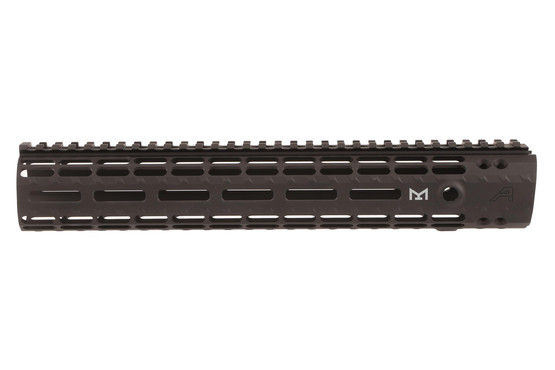 Aero Precision rifle length 12" AR-15 Gen 2 Enhanced M-LOK rail with black finish fits most BAR-style barrel nuts